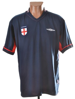 ENGLAND NATIONAL TEAM 2002/2004 AWAY FOOTBALL SHIRT UMBRO L ADULT