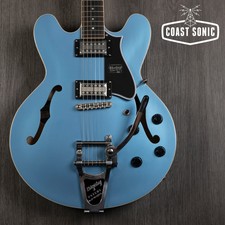 Heritage Guitars Standard H-535 Ltd Ed. Pelham Blue Top W/bigsby &amp; Lollartrons