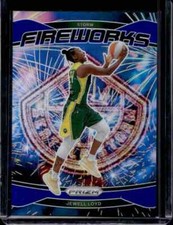 2024 Panini Prizm WNBA Jewell Lloyd #8 Blue Prizm /49