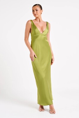 Carmelita Open Back Pearl Maxi Dress - Parakeet Green - XXL | eBay Carmelita Open Back Pearl Maxi Dress - Parakeet Green - XXL | eBay