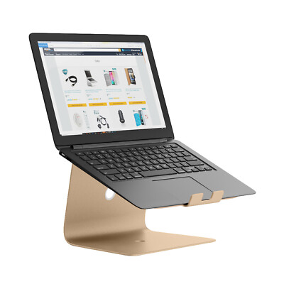 Slabo Notebook Halterung Laptopständer für MacBook Mac Book | Air | Pro - GOLD