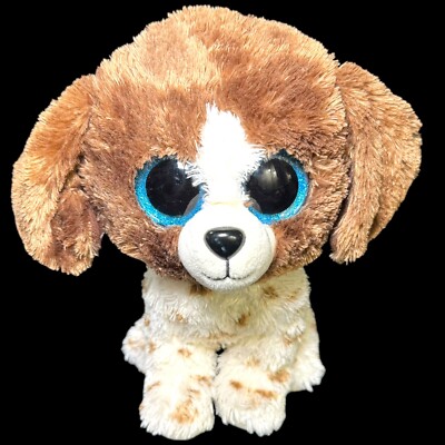 TySilk MUDDLES the Dog Toy TY Plush 6''