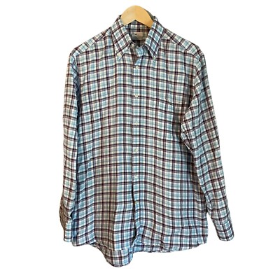 Lacoste Blue Purple Plaid Button Up Dress Shirt Men Size 42 Large | eBay Lacoste Blue Purple Plaid Button Up Dress Shirt Men Size 42 Large | eBay
