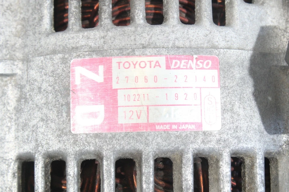 Toyota MR2 2003 alternador de motor Spyder A0655 Foto 4 de 4