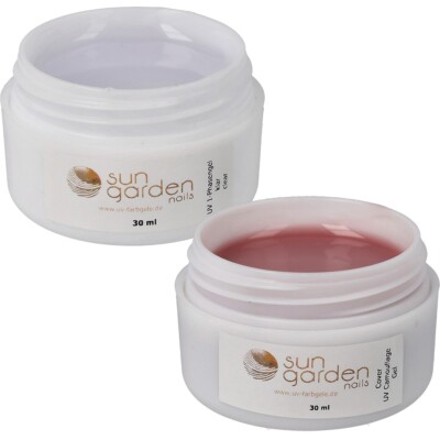 Sun Garden Nails 1-Phasen Gel 30ml + UV Cover Gel 30ml