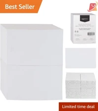 Blank White Index Cards 4x6, 1000 Count, Perfect for Studying and Notes