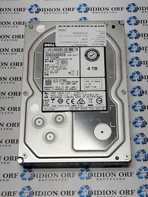 HITACHI 4TB 3.5'' SAS HDD 7200 RPM HUS726040ALS214, GRADE A, SKU 11136