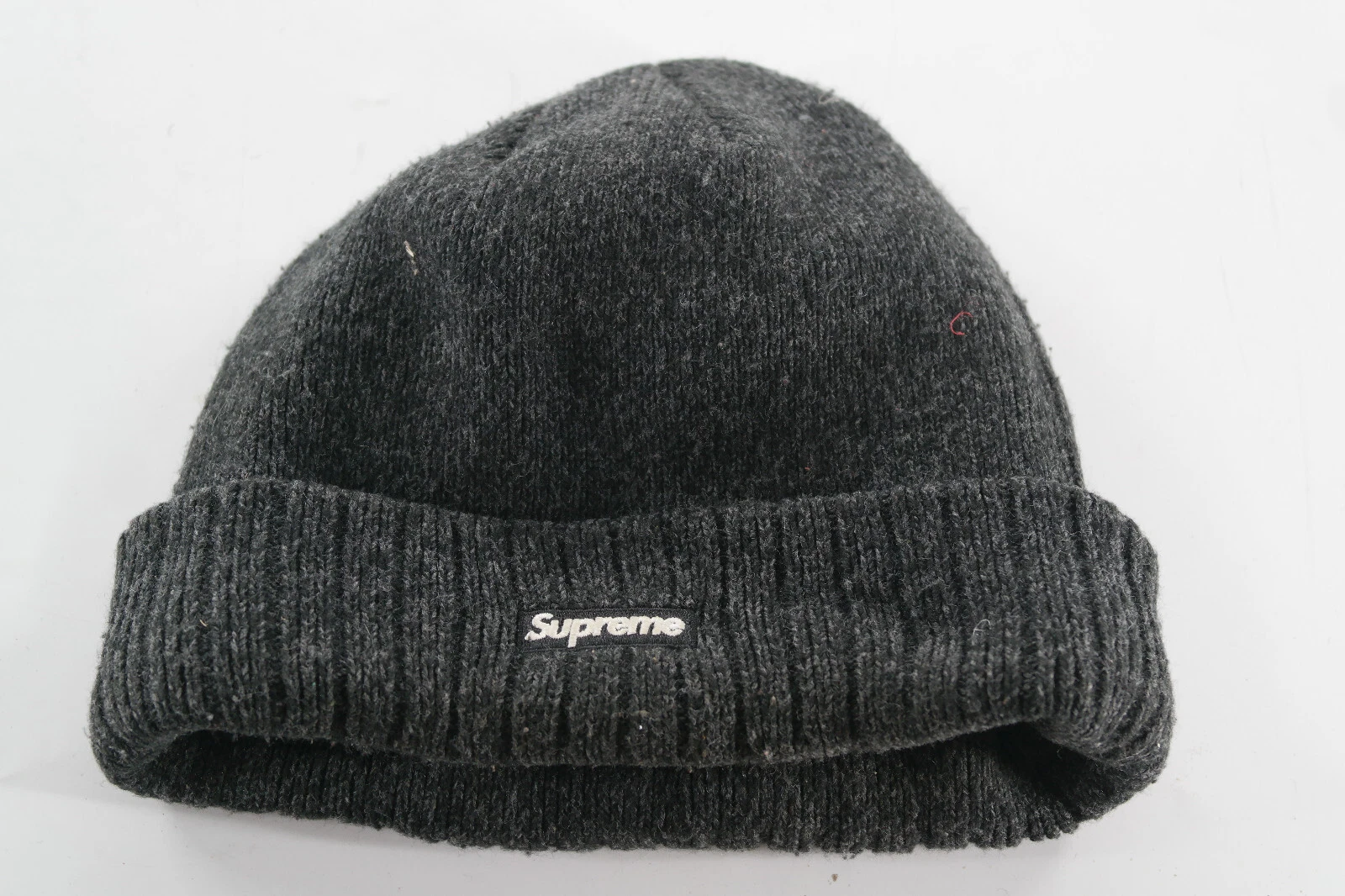 Bonnet noir Supreme New Era logo arc occasion