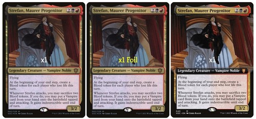 MTG CMD: Innistrad: Crimson Vow VOC Strefan, Maurer Progenitor MINT (SELECT) - Bild 1 von 4
