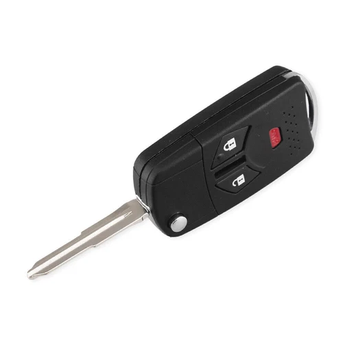 For Mitsubishi Lancer Outlander Eclipse 3 Buttons Flip Remote Key Shell Case Fob - Foto 4 di 10