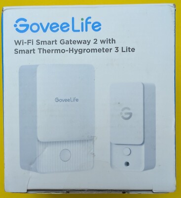 GoveeLife Wi-Fi Gateway Thermometer Hygrometer H5107,H5107 Outdoor Indoor Wirele
