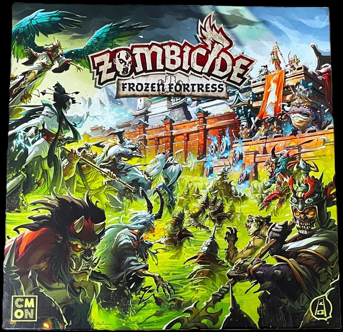 Zombicide: Frozen Fortress Kickstarter Extras Stretch Goals Box