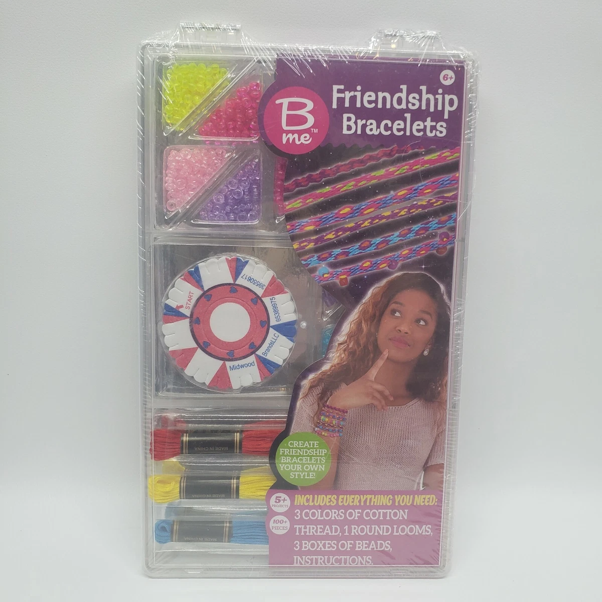 Creative Kids B Me Friendship Bracelets Craft Kit Ages 6+ NEW