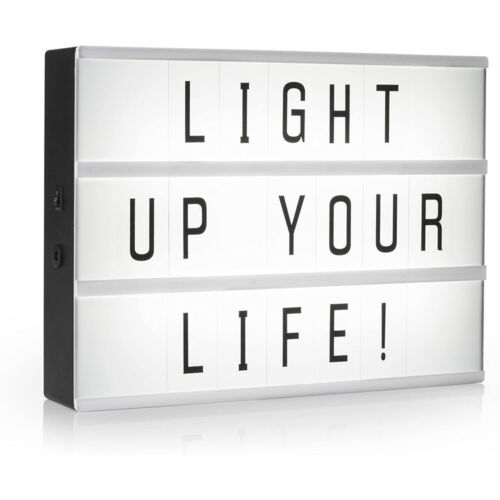 Smartwares LED Leuchtkasten A3 42 x 30cm 1W für 6 x AA Batterie 85 Buchstaben - Afbeelding 1 van 3