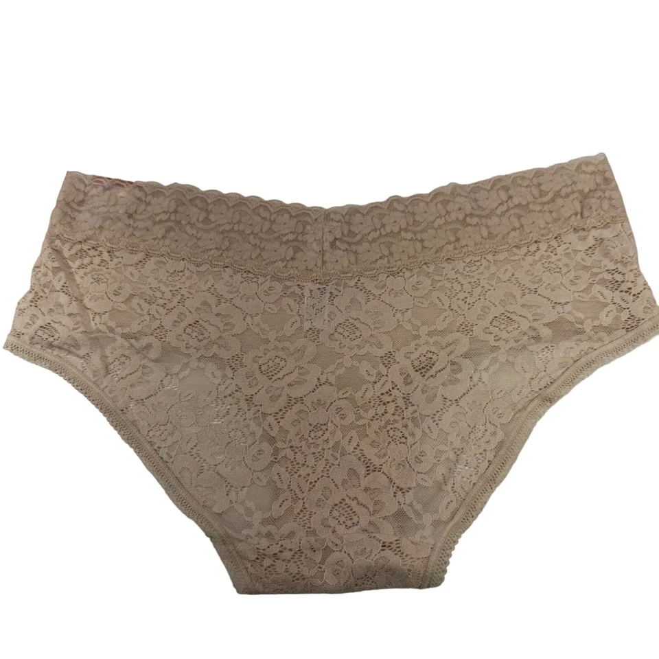 Panty Hipster Encaje Beige Gilligan And O'Malley Para Mujer Talla XL 16 Nuevas Con Etiquetas Foto 2 de 4
