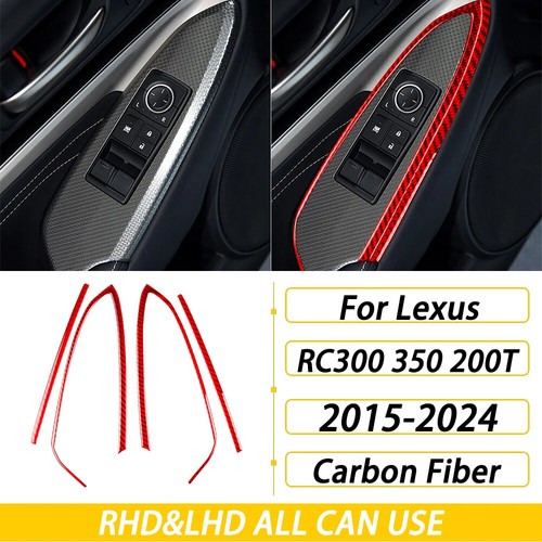 For Lexus RC300 RC350 RC200T 2015-2024 Carbon Fiber Console Gear Shift Air Vent - Picture 8 of 65