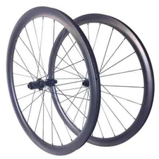 700C Disc Brake Road Carbon Wheelset Tubeless 28mm Width Center Lock XD XDR