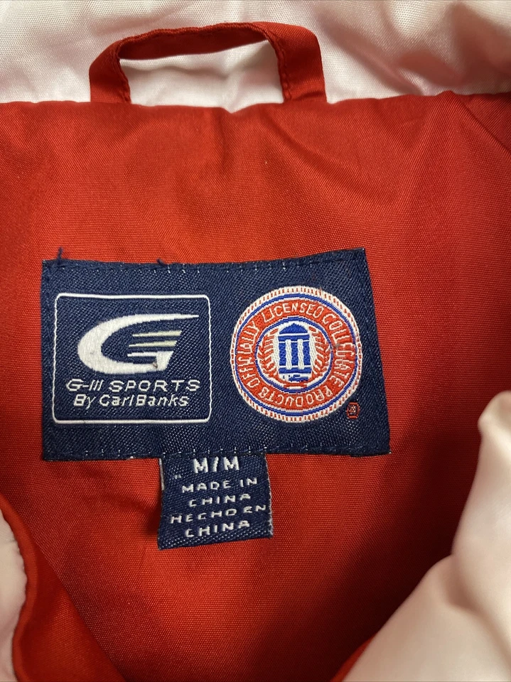 University of Wisconsin Jacket Vest by Carl Banks Women's Medium Zip Off Sleeves - Image 3 of 4