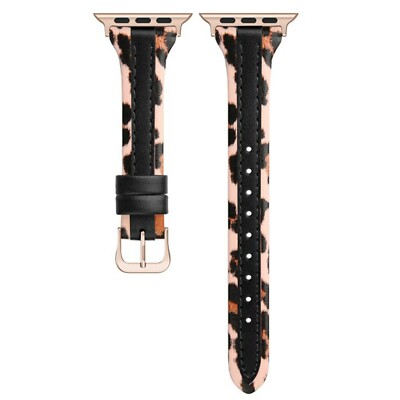 Leather Modern Style Band/Apple Watch 9, 8, 7, 6, 5, 4, 3, 2, 1, SE 38/40/41mm