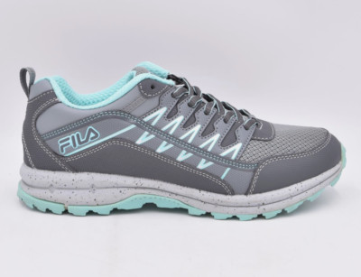 Fila Womens Evergrand 1167 Gray Running Shoes Sneakers Size US 11