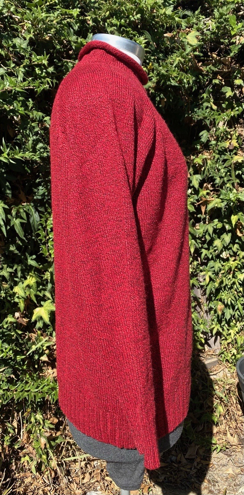 Vintage Basic Editions Size Large Sweater Red  Kn… - image 5