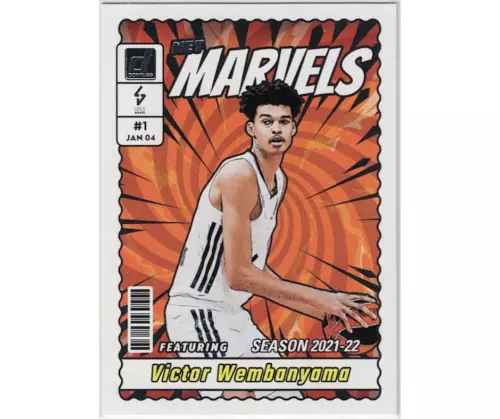 2023-24 Panini Donruss Euroleague RC Marvels #1 Victor Wembanyama