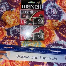 MAXELL 90 Minute Normal Bias UR Cassette Tape 2 Pack New  Sealed