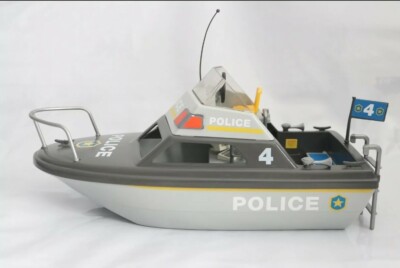 Playmobil 4429 - Bateau De Police - Année 2006 - Neuf Et Scellé