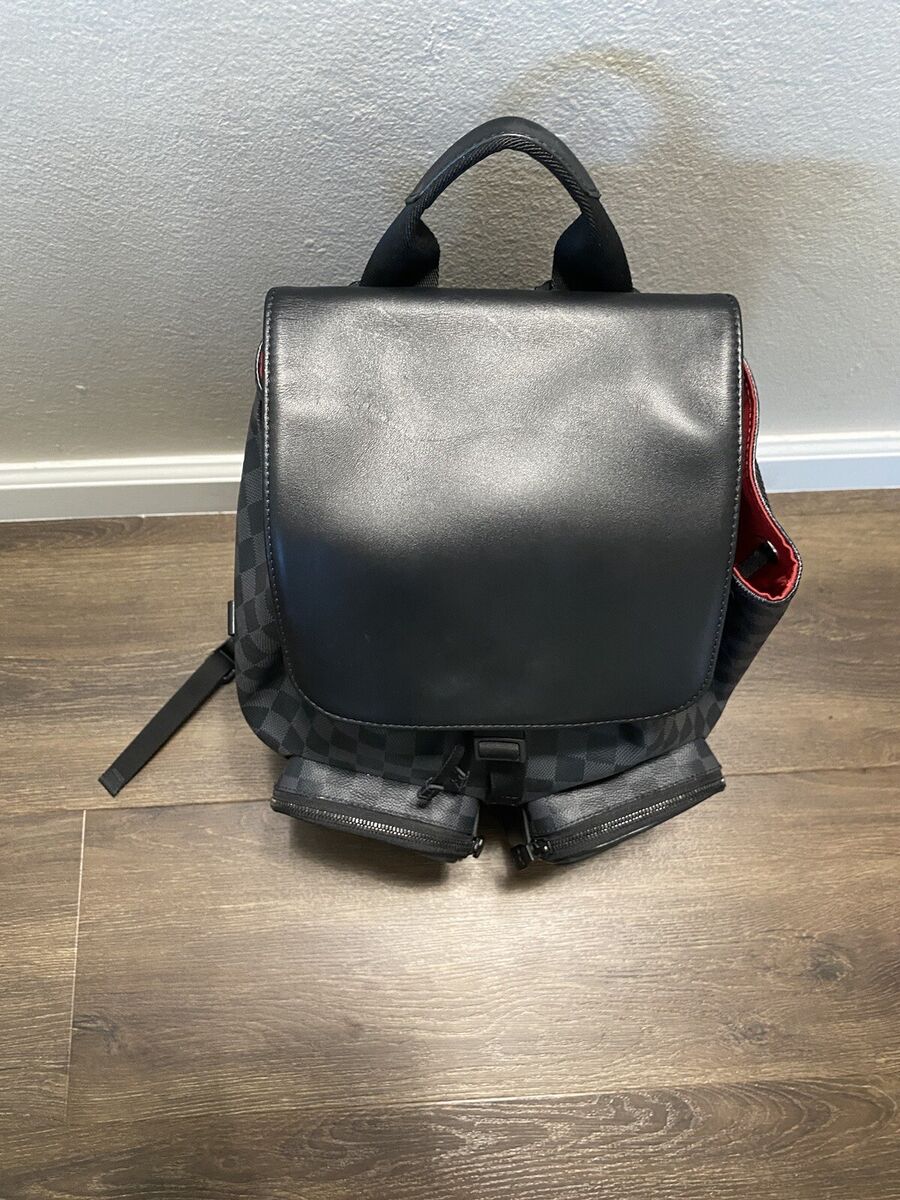 LV LOUIS VUITTON Utility Damier Graphite Backpack, New LV LOUIS VUITTON Utility Damier Graphite Backpack, New