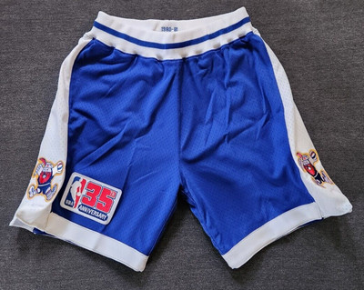 Authentic Mitchell & Ness 1980-81 Denver Nuggets Shorts Size Large