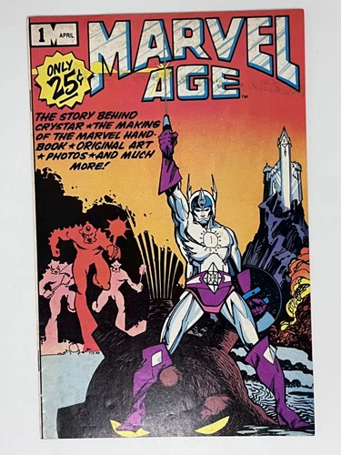 Marvel Age #1 (1983) in 5.5 Fine-