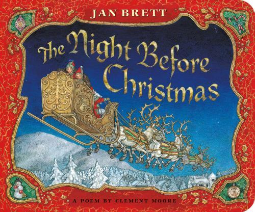 Night Before Christmas, Hardcover by Moore, Clement Clarke; Brett, Jan (ILT),...