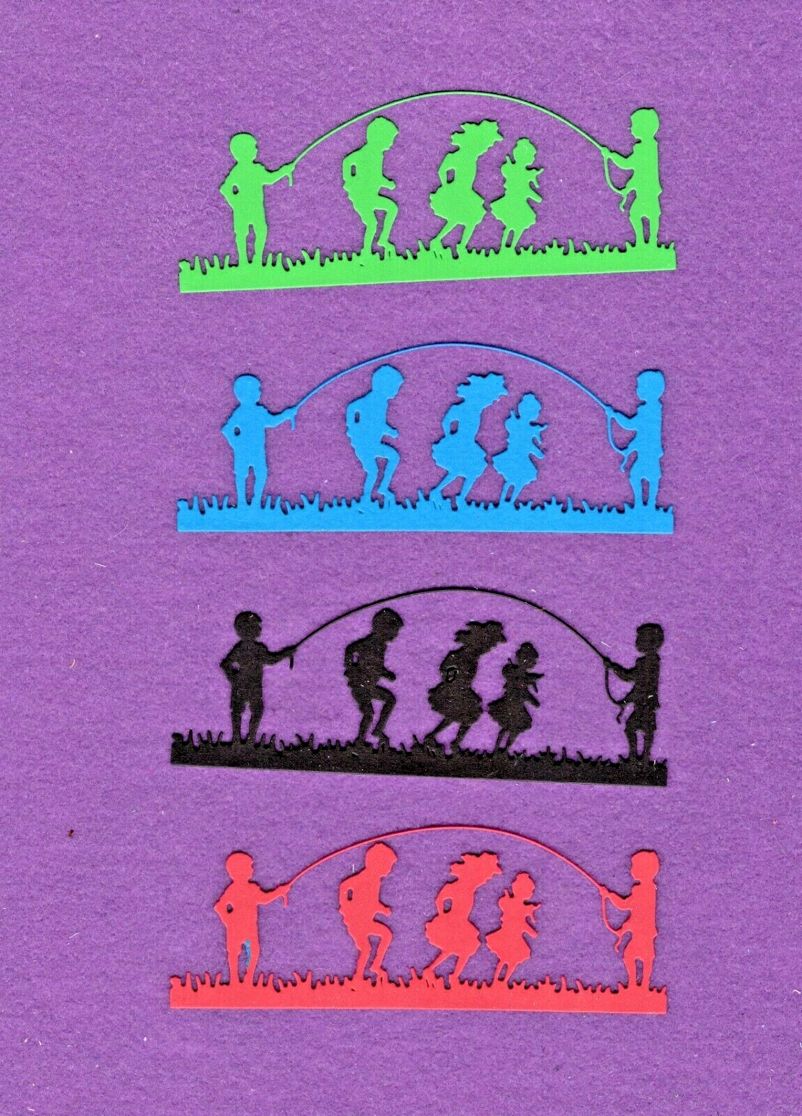 JUMP ROPE border die cuts scrapbook cards eBay