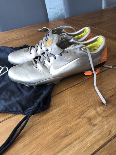 Nike MERCURIAL VAPOR MV R9 SCARPE DA CALCIO SG Metallico Taglia 10 1/2 Tart  \u0026 Arancione | eBay