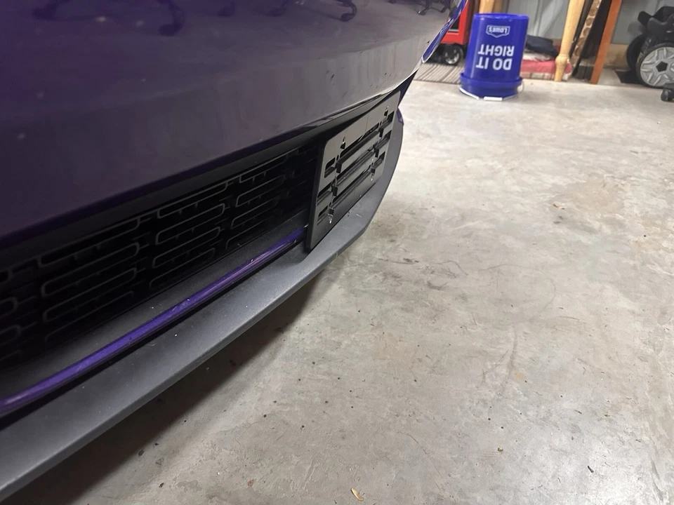 Soporte de placa de matrícula adaptador de reubicador de montaje kit de parachoques soporte para DODGE Foto 3 de 4