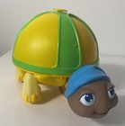 Vintage Glo glow worm friend turtle pull along 1985 Hasbro