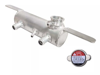  Coolant Overflow Bottle Fit YAMAHA Banshee Aluminum Radiator Drag Water Tank 