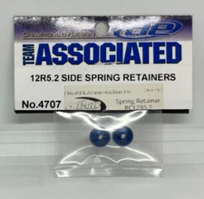 Team Associated 4707 Blue Side Spring Retainer Nuts for RC12R5.2 NIP RC