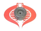 GI Joe Vehicle Dreadnok Cycle Rear Wheel Tire 1987 Original Part