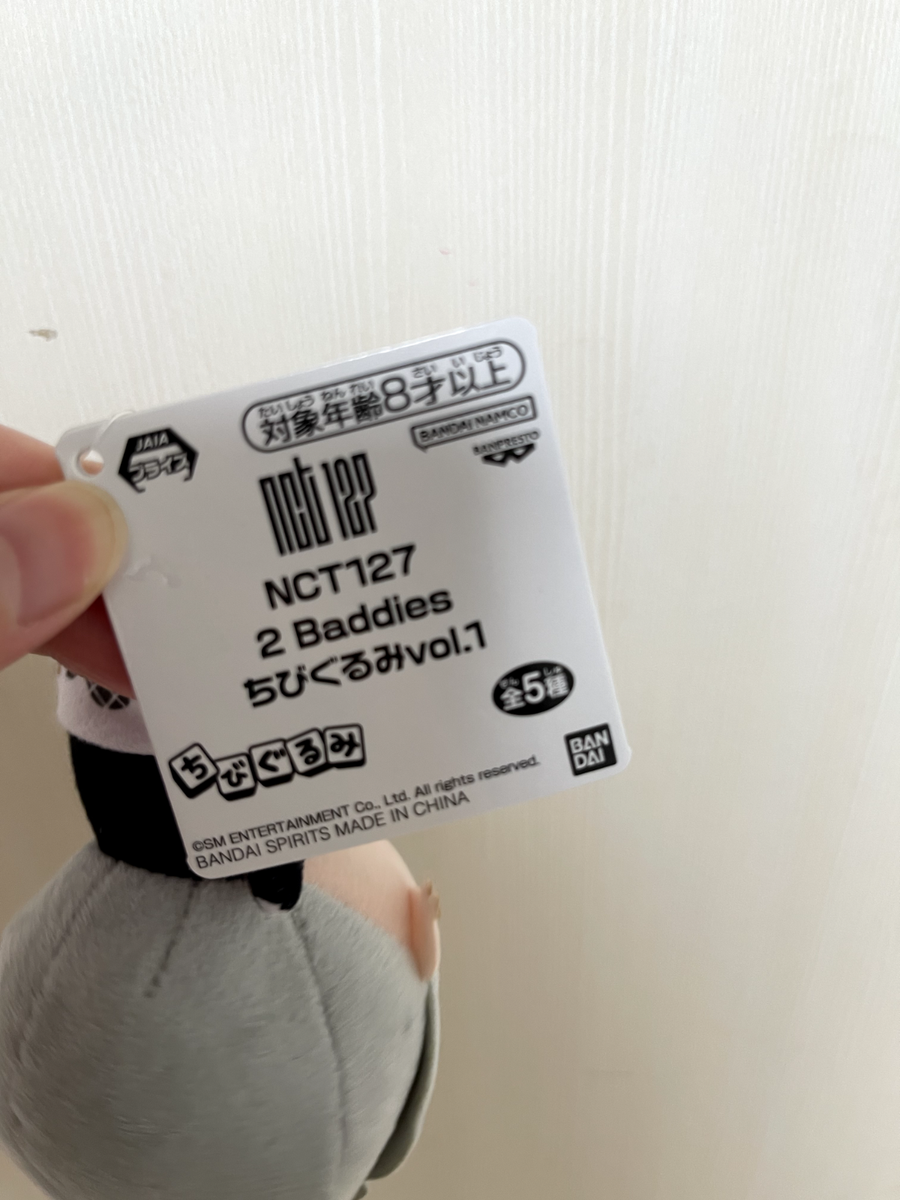 Official Japan Bandai Kpop Nct 127 2 Baddies Johnny Plush