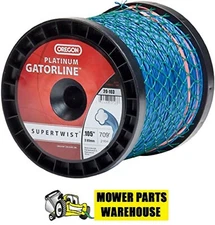 OREGON 20-103 3 POUND DONUT OF PLATINUM GATORLINE .105 TRIMMER LINE 709'