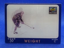 1997-98 Upper Deck Diamond Vision Doug Weight #15 ***SURFACE SCRATCHES***