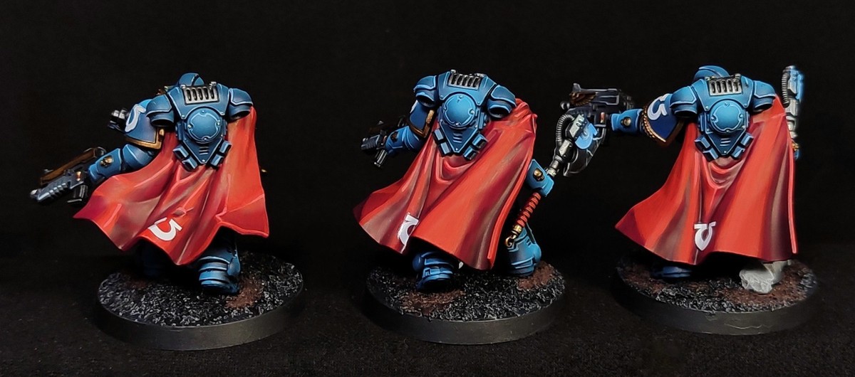 Victrix Honour Guard Ultramarines painted Warhammer 40k Primaris 