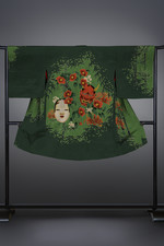 polyester haori 'noh tsubaki'