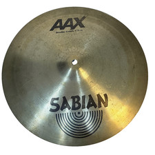 Sabian AAX 16" Studio Crash Cymbal Made in Canada