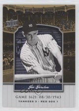 2008 Upper Deck Yankee Stadium Legacy Joe Gordon #YSL1621 HOF 3h2