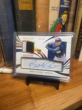 2021 Panini Immaculate Brent Rooker Rookie Card Clutch RPA /25