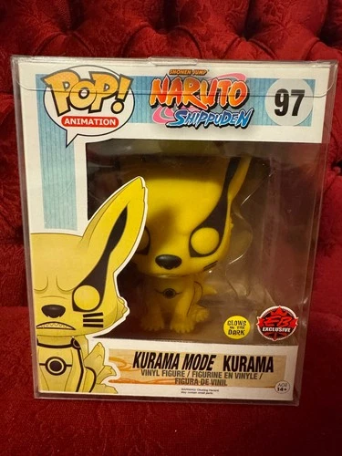 Funko Pop! Animation Naruto Shippuden 97 Kurama Mode EB Games Exclusive 6" GITD
