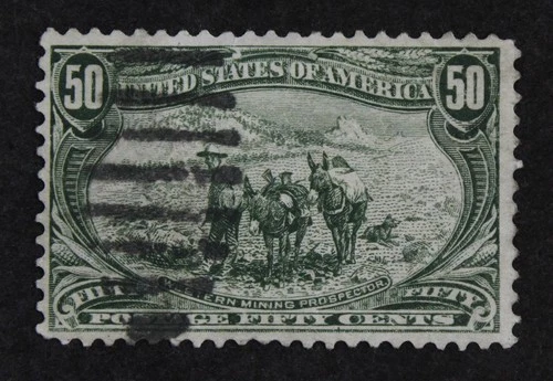 CKStamps: US Stamps Collection Scott#291 50c Used CV$210