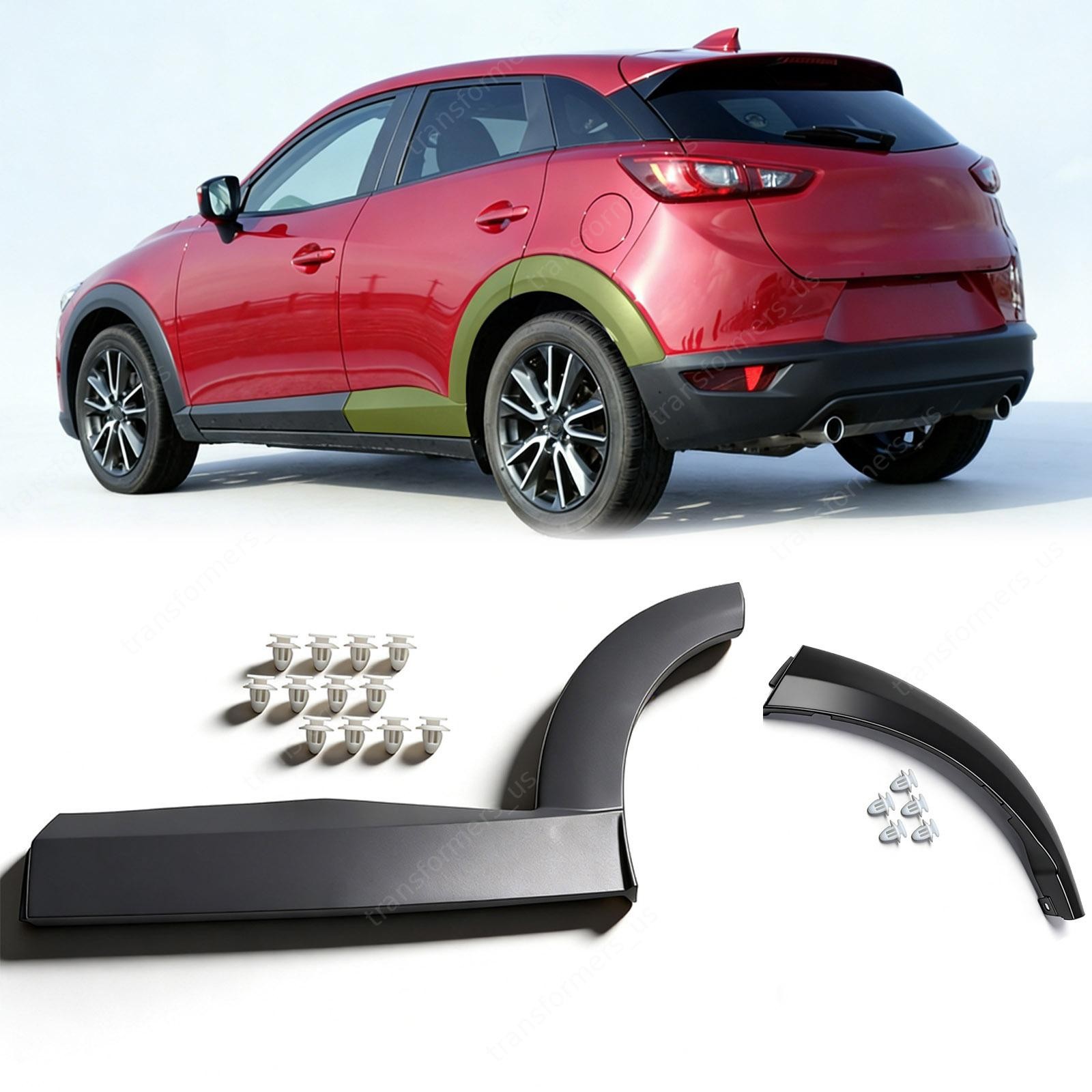 For 2016-2021 Mazda CX-3 Rear Left Fender Flare Wheel Opening Door Lower Molding